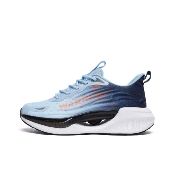 WARRIOR Running Shoes Men Low Top Dusty Blue Light Blue \ Gray Blue \ Lake Blue Black