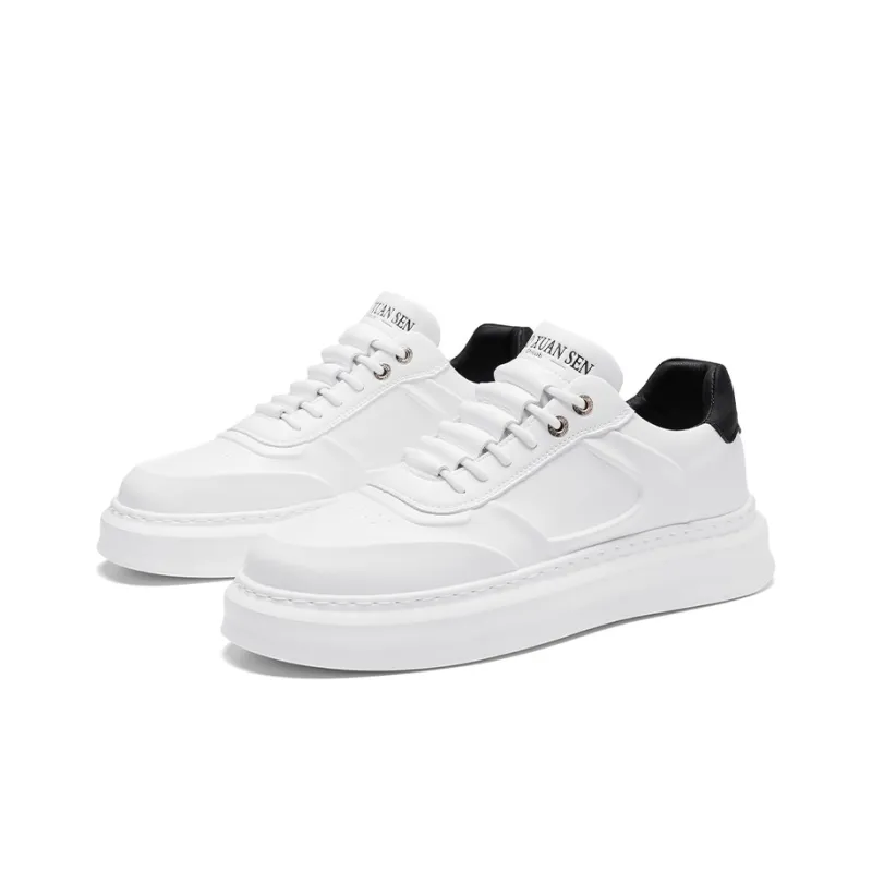 GERTOP Anti Slip And Wear Resistant Lightweight Breathable Supportive Low Top Skateboard Shoes-2