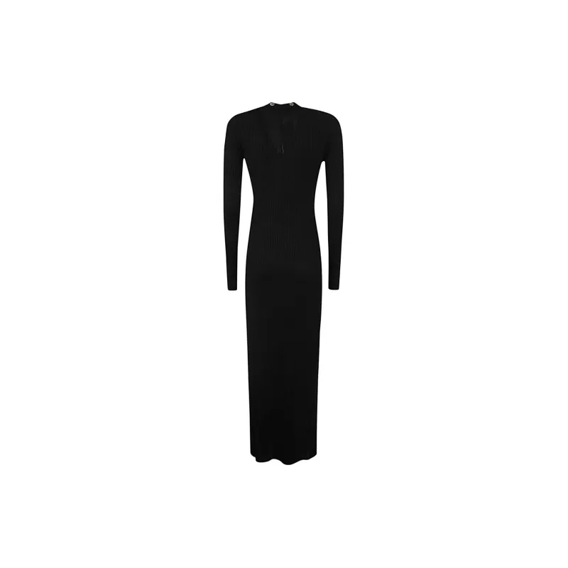 The Attico V Neck Cardigan Dress-1