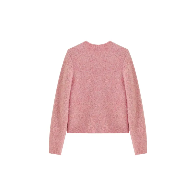 XIANGYING Sweaters Women's Pink-1