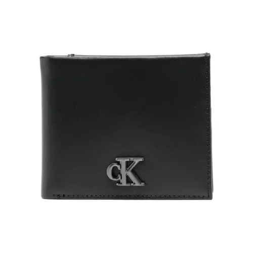 CK/Calvin Klein Leather Wallet Men's Black