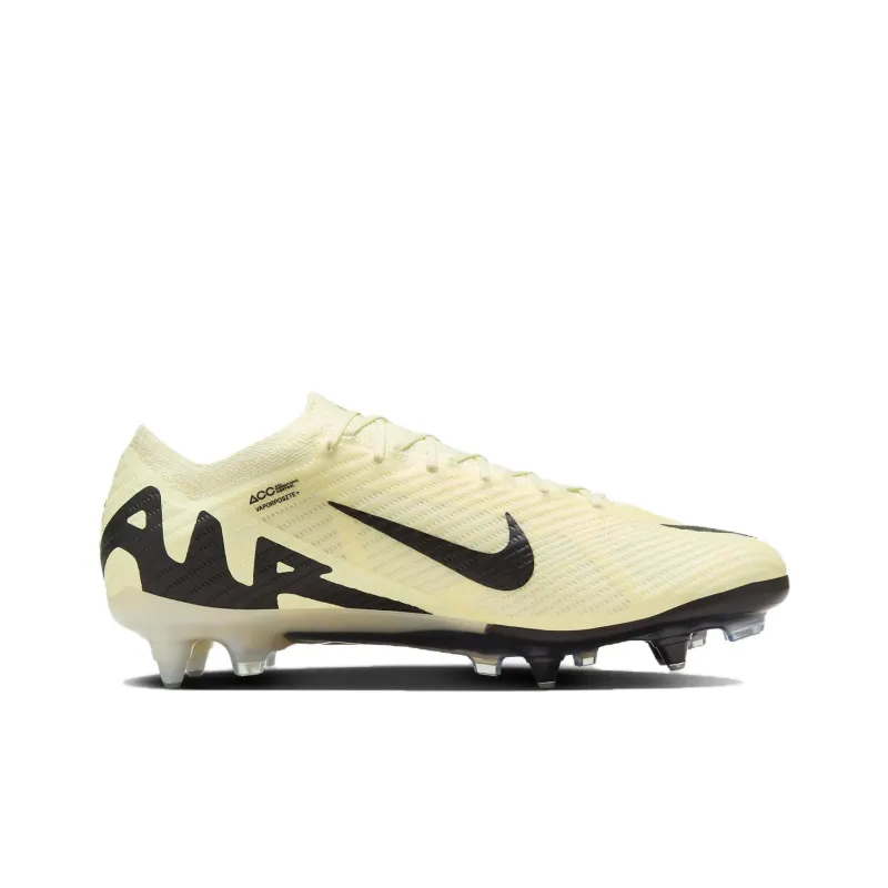 Nike Mercurial Vapor 15 SG Metal Long Studs Cushioned Slip Resistant Soccer Shoes Men's Yellow Black-1