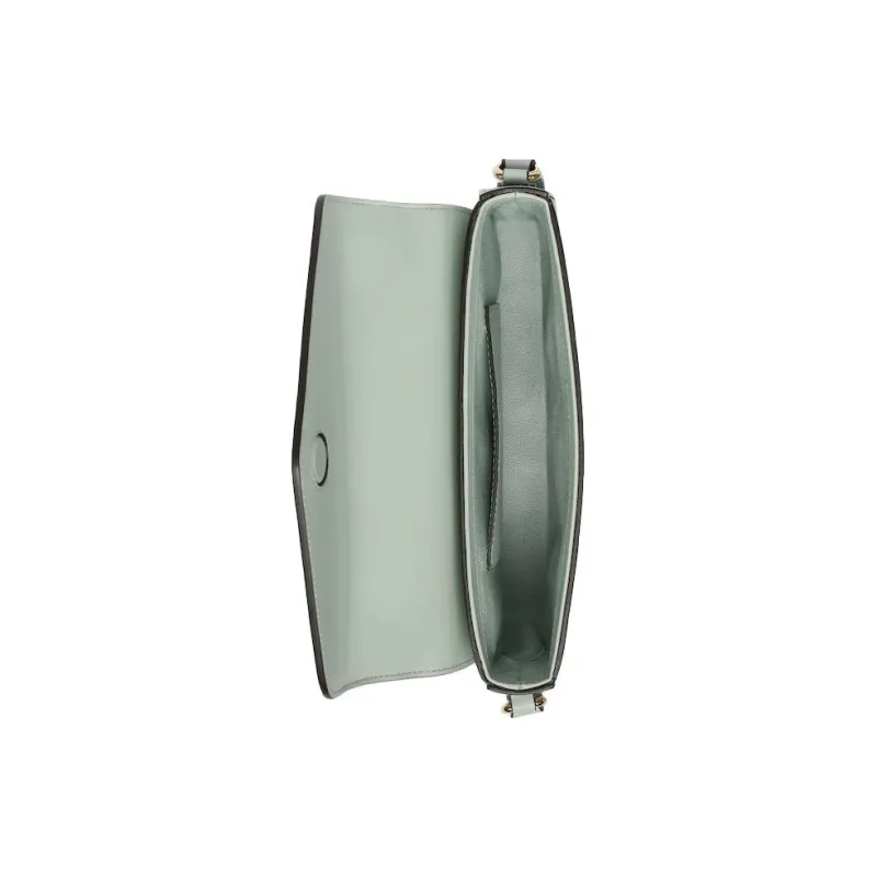 GUCCI Leather Crossbody Bag Shoulder Bag Women's Light Green-7