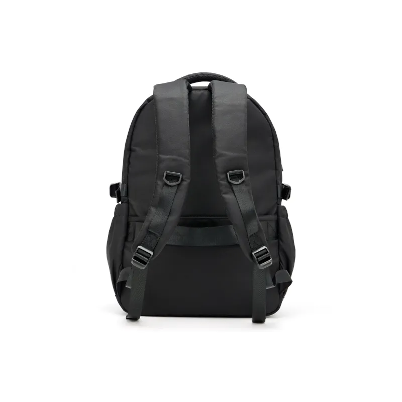 Werocker Fabric Backpack Regular Unisex Black/Ecru/Gray Brown/Blue-3