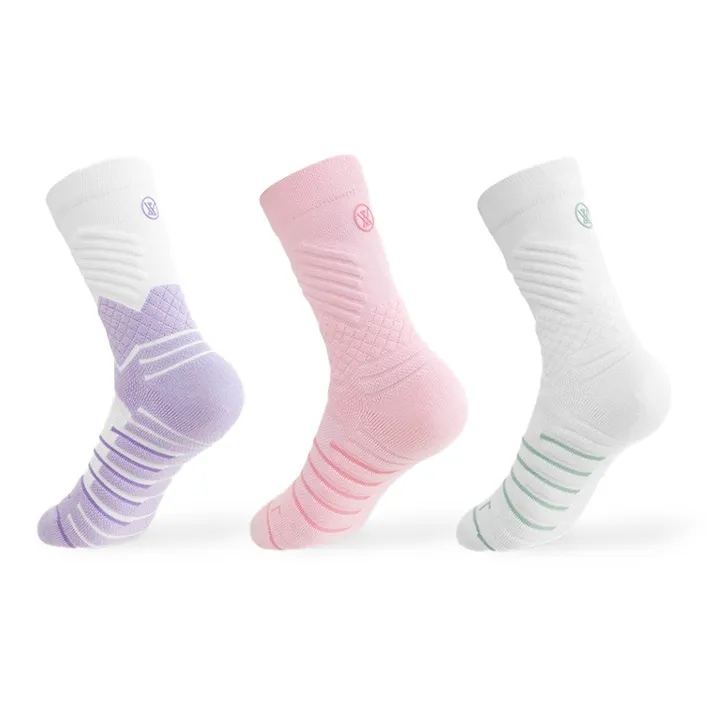 BENQU Basketball Socks Women's 3 Pack-15