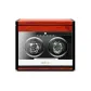 2 Watch Slots-Genuine Wood Grain Enamel Coating