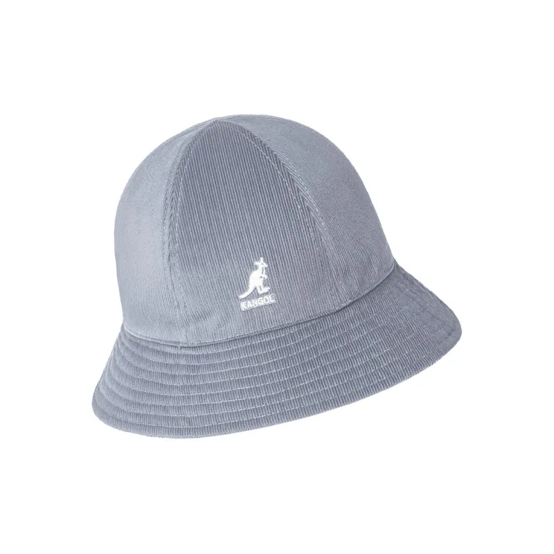 KANGOL Polyester Cotton Bucket Hats Unisex Gray Blue-2