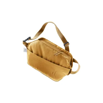 DEUTER Recycled Polyester One Shoulder Crossbody Fanny Pack Regular Unisex Cinnamon Blend With Almond