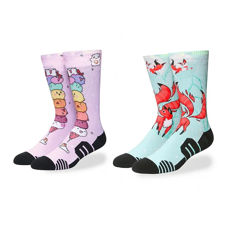 LEEME.ME Basketball Socks Women's Combo Set-4