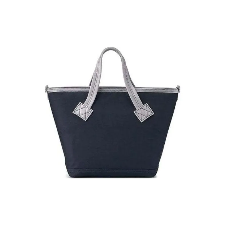 PORTER Nylon Tote Bag Shopping Bag Shoulder Bag Crossbody Bag Handbag Medium Size Unisex Purple Rose Grey Dark Blue-2