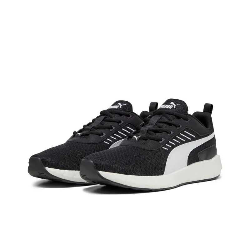 PUMA Nrgy Elate Wear-Resistant Low-Top Casual Shoes Men's Black White-2