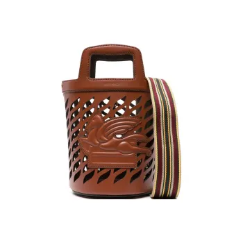 ETRO Pegaso Motif Cut Out Detailed Tote Bag