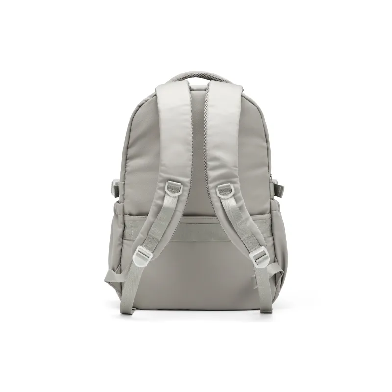 Werocker Fabric Backpack Regular Unisex Black/Ecru/Gray Brown/Blue-13