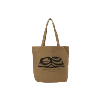 Carhartt Polyester Tote Bag Shopping Bag Shoulder Bag Handbag Women's Brown