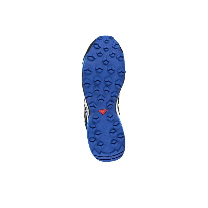 SALOMON Speedcross Vario 2 Cushioning, Wear Resistant Low Top Running Shoes Men's Blue Black-4