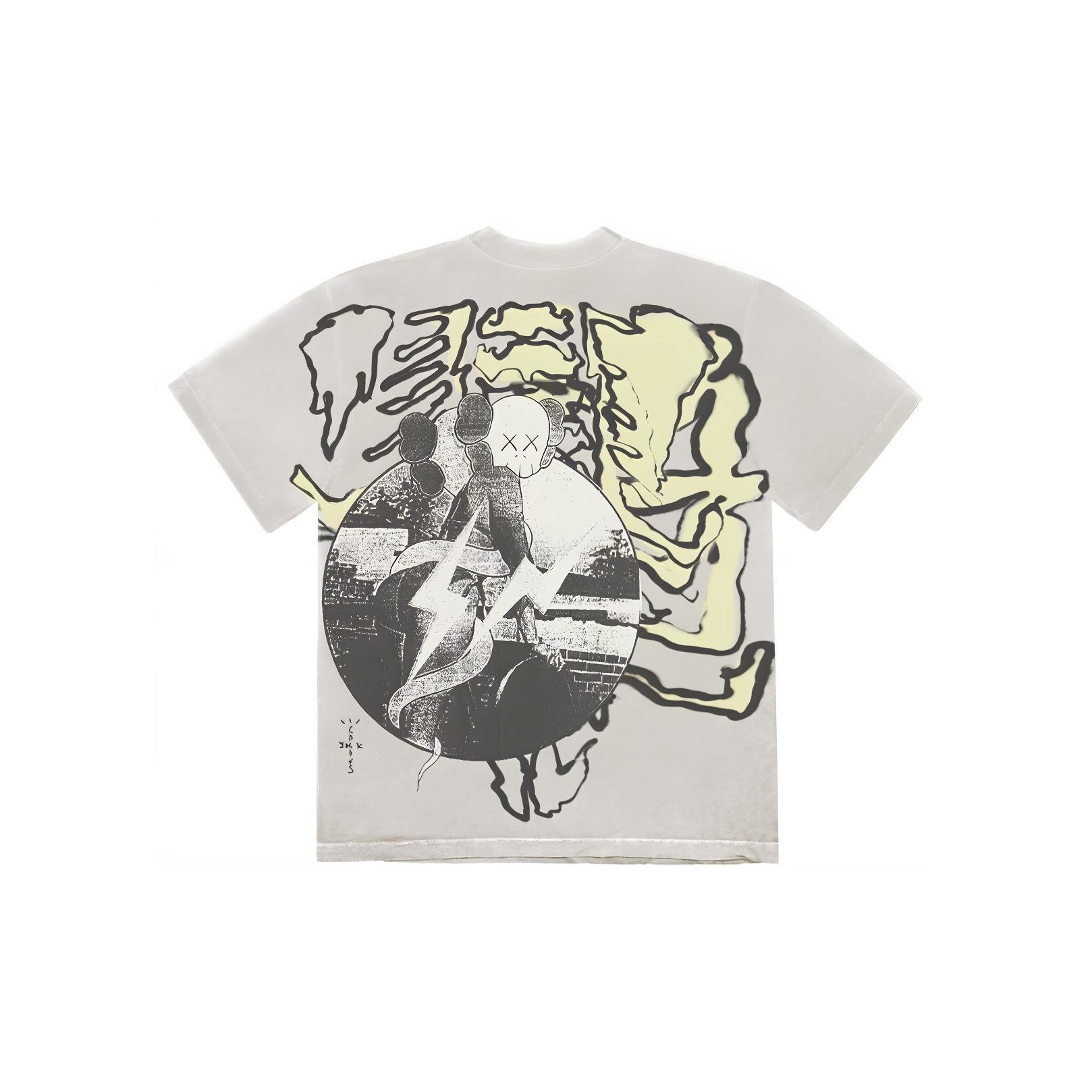 cactus jack x kaws shirt