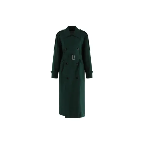 Burberry Trench Coats Women's Green