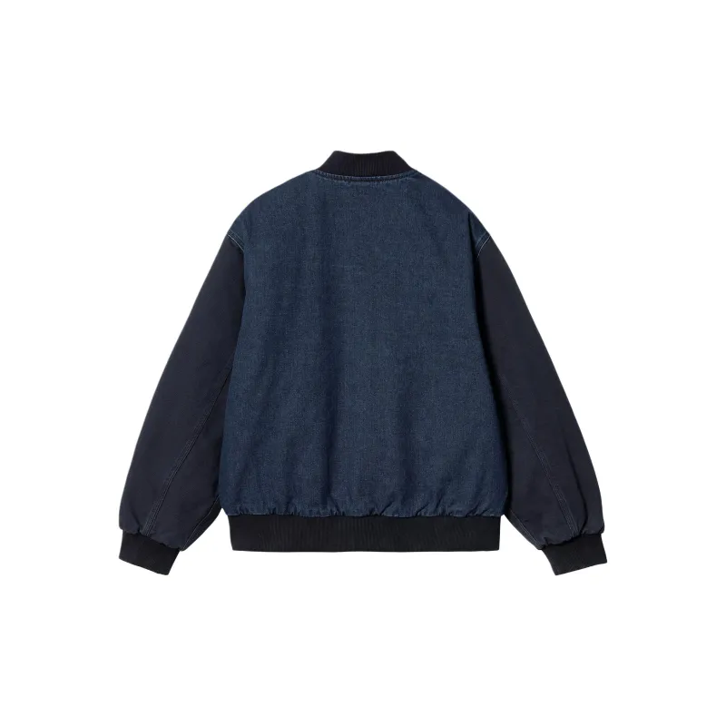 Carhartt WIP Paxon Bomber Jackets Coats Men's Blue-1