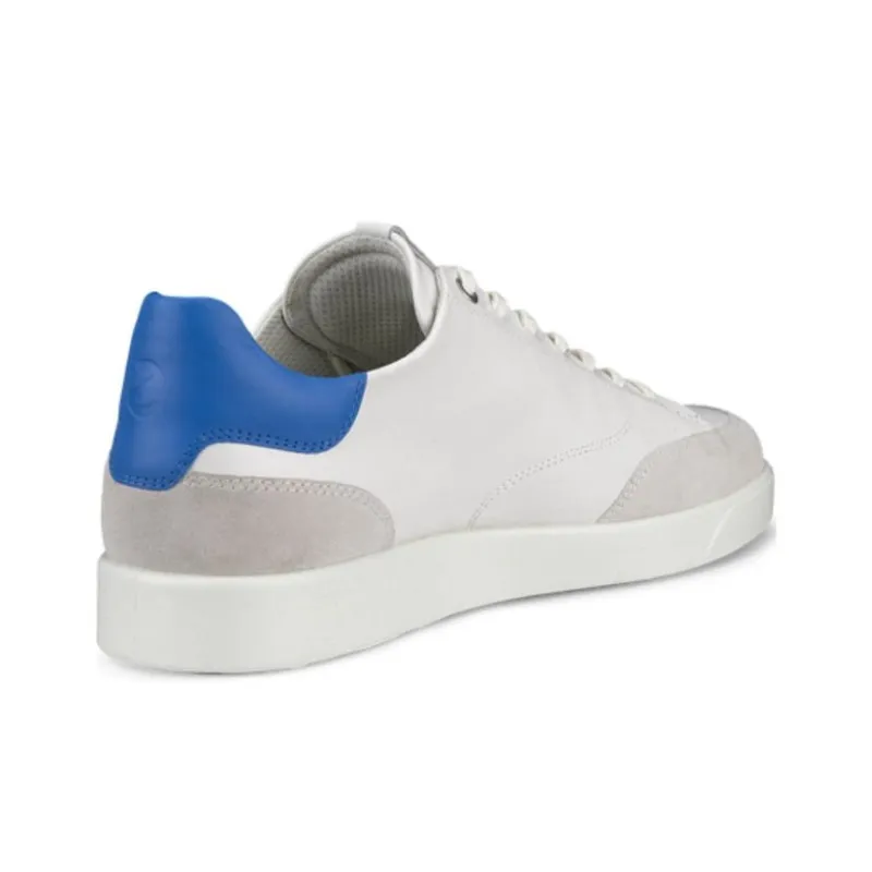 Ecco Low Top Skateboard Shoes Men's White-2