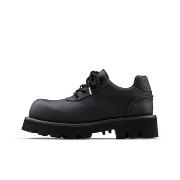 HANQIAORIJI Rebirth Collection Oversized Sports Derby Shoes Men's Black