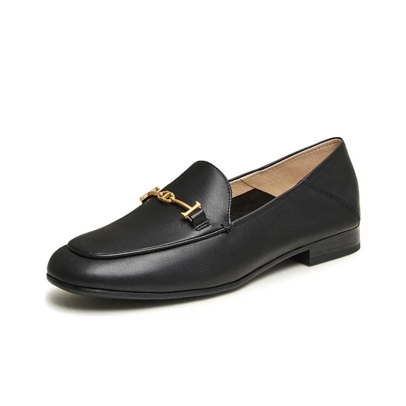TATA Loafers Women's Solid Color-15
