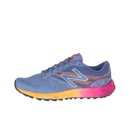 New Balance NB 690 Cushioning Wear-Resistant Low-Top Rubber Casual Running Shoes Women's Blue