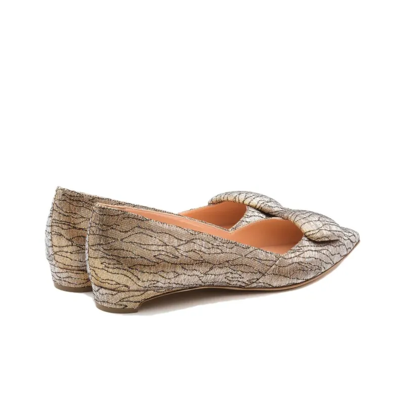 Rupert Sanderson Casual Single Shoes 1cm Women's Gold-2