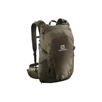 SALOMON Polyamide Backpack Unisex Olive Green