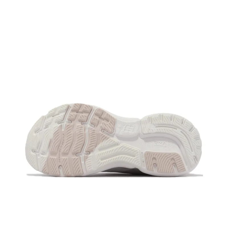 Brooks Ghost 15 Abrasion Resistant Breathable Low Top Casual Running Shoes Women's Ecru-4