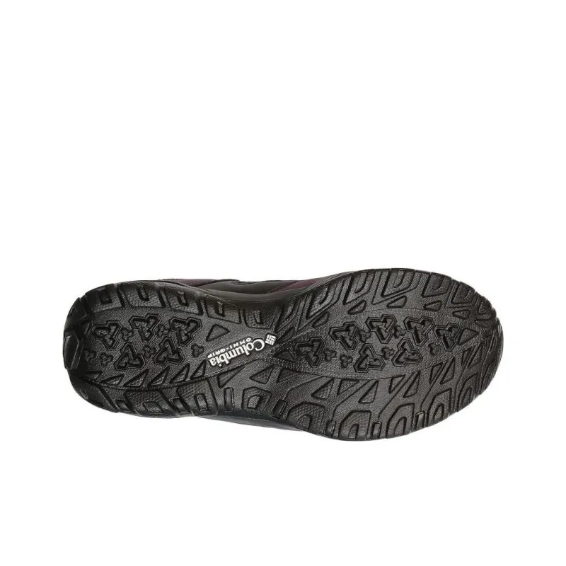 Columbia Cushioning, Wear Resistant Low Top Outdoor Shoes Women's Purple Black-3