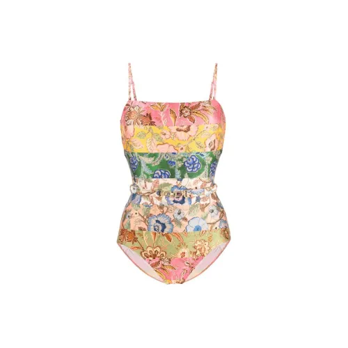 Zimmermann Junie Floral-print Swimsuit