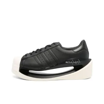 Y 3 Gendo Superstar Black Cream White