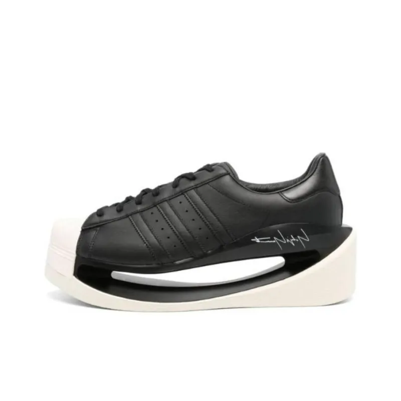 Adidas Y 3 Gendo Superstar Black Cream White-0