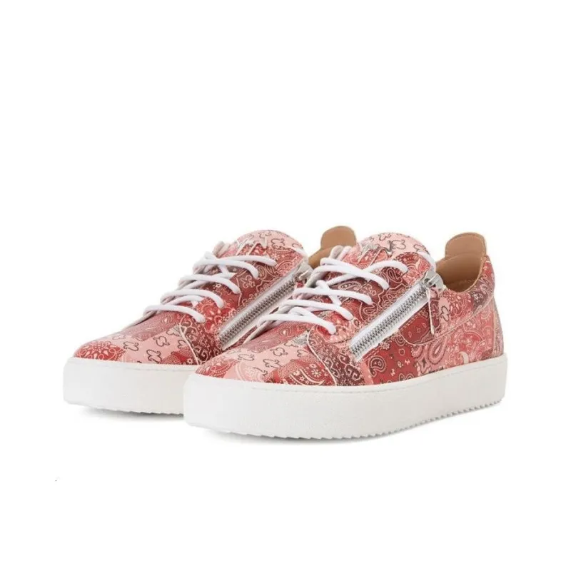 Giuseppe Zanotti Bandana print Sneakers-1