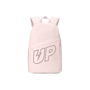 TURN UP Polyester Backpack Laptop Bag Large Size Unisex Pink