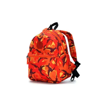 SUISSEWIN Polyester Backpack Regular Unisex Red/Camouflage