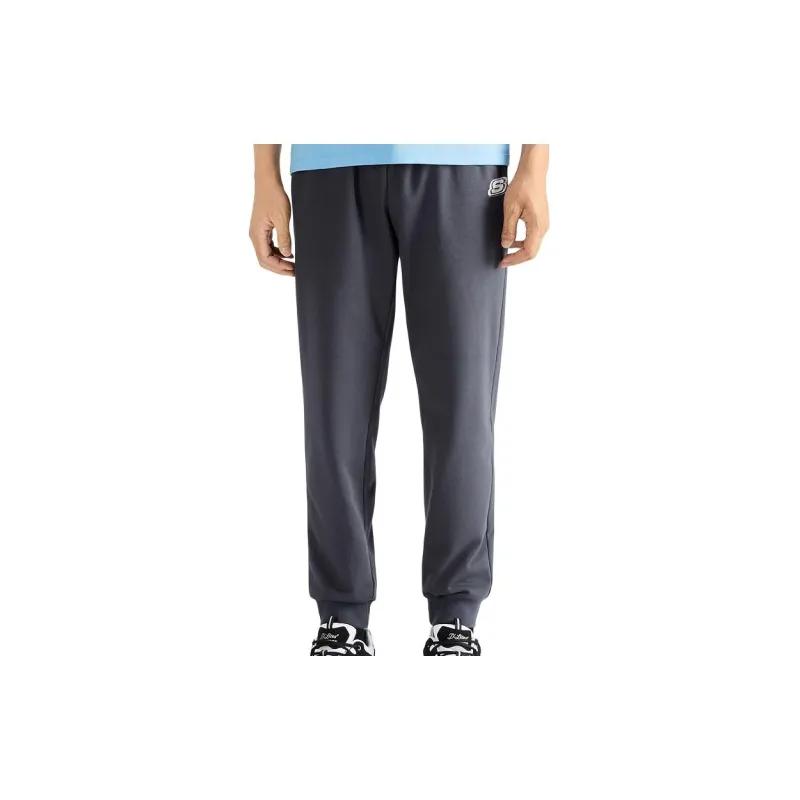 Skechers Colorful Knitted Sports Pants Men's Odyssey Gray-2