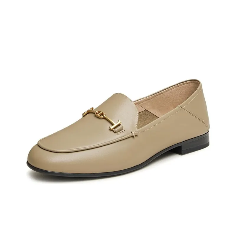 TATA Loafers Women's Solid Color-22