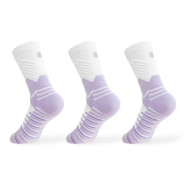 BENQU Basketball Socks Women's 3 Pack-45