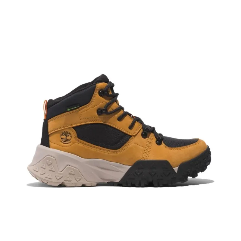 Timberland Motion Scramble Mid Lace Up Waterproof Hikers 'Wheat Nubuck'-1