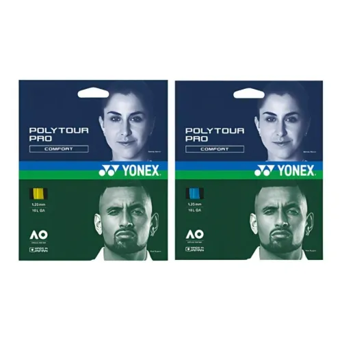YONEX Tennis Racket Strings Polyester Unisex 12m*1.25mm Bright Orange
