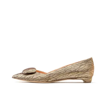 Rupert Sanderson Casual Single Shoes 1cm Women's Gold