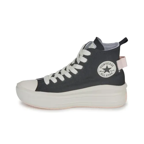 Converse Chuck Taylor All Star Move Platform 'Black' Gs