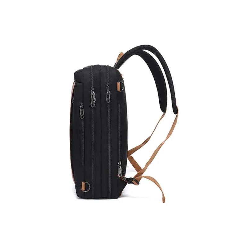 COOLBELL Polyester Briefcase, Shoulder Bag Men's Black-2