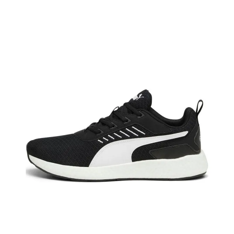 PUMA Nrgy Elate Wear-Resistant Low-Top Casual Shoes Men's Black White-0
