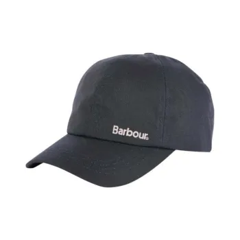 BARBOUR Cotton Polyester Baseball Caps Women's Black