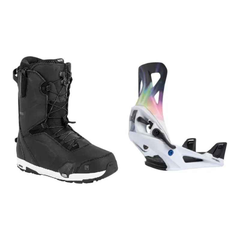 NITRO STEP ON BOA Single Snowboard Ski Boots Men's-1
