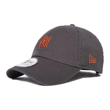 New Era Cotton Baseball Caps Unisex Dark Gray