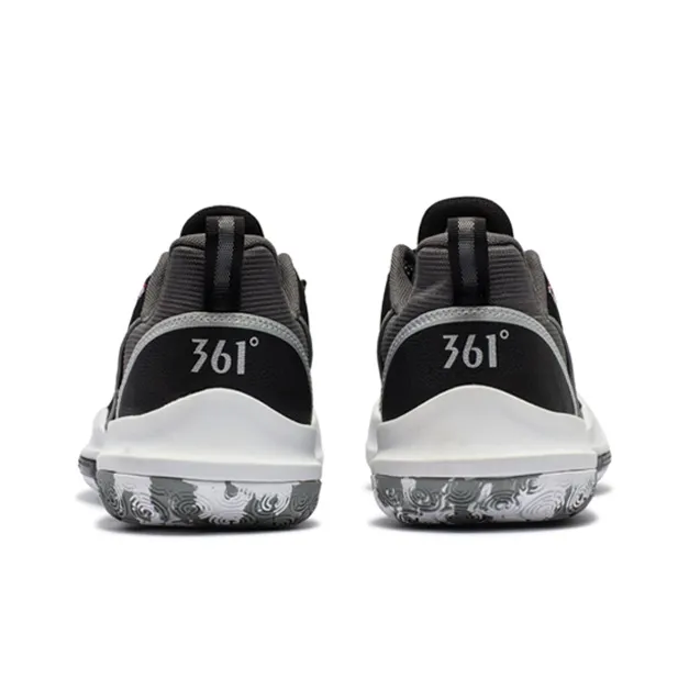 361° DVD Team Cushioning Anti-Slip And Wear-Resistant Low-Top Basketball Shoes Men's Obsidian Black-3