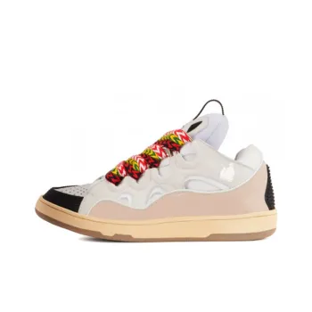 Lanvin Leather Curb White Ivory